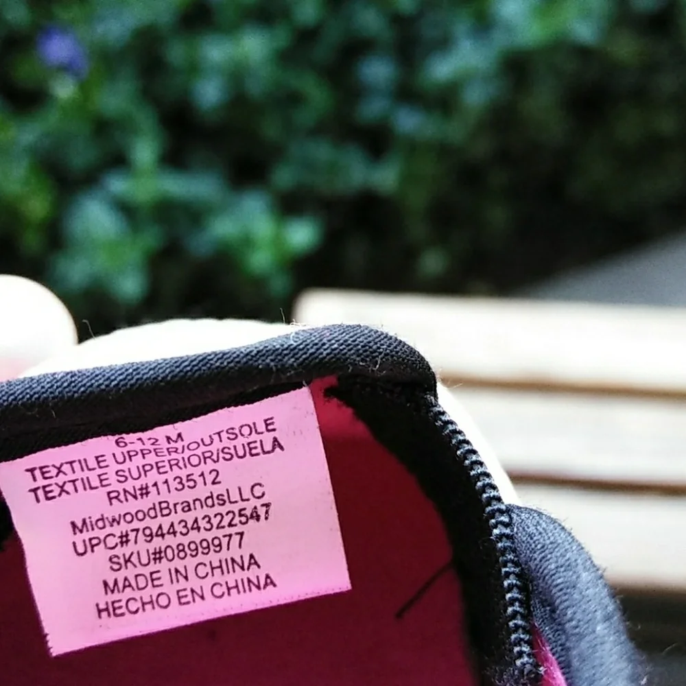 6-12MO: DISNEY'S MINNIE MOUSE SHOES